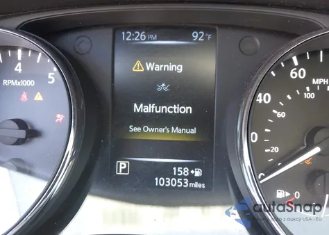 2017 Nissan Rogue Sv from USA, damaged, VIN 5N1AT2MT5HC883143